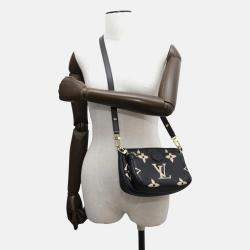 Louis Vuitton Shoulder Bag Monogram Empreinte Multi Pochette Accessoires Black