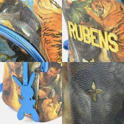 Louis Vuitton Backpack Masters Rubens Palm Springs Blue Multicolor