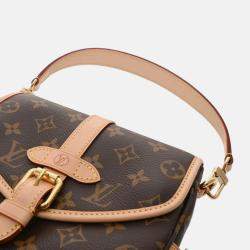 Louis Vuitton Saumur BB Monogram Brown Canvas Bag