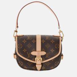 Louis Vuitton Saumur BB Monogram Brown Canvas Bag