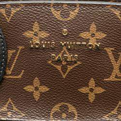 Louis Vuitton Tressage Brown Black PVC Leather Tote Shoulder Bag