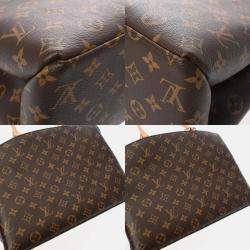 Louis Vuitton Monogram Grand Palais Mm Brown Canvas Handbag