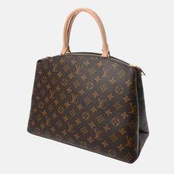 Louis Vuitton Monogram Grand Palais Mm Brown Canvas Handbag