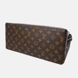 Louis Vuitton Monogram Grand Palais Mm Brown Canvas Handbag