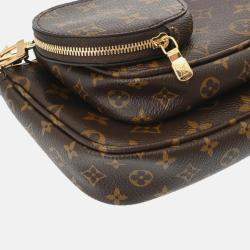 Louis Vuitton Monogram Multi Pochette Accessoires Rose Clair Canvas Shoulder Bag