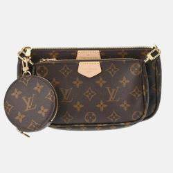 Louis Vuitton Monogram Multi Pochette Accessoires Rose Clair Canvas Shoulder Bag