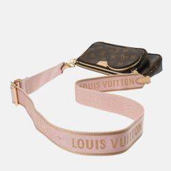 Louis Vuitton Monogram Multi Pochette Accessoires Rose Clair Canvas Shoulder Bag