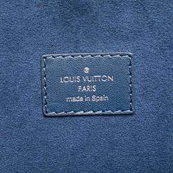 Louis Vuitton Blue Epi Neverfull MM