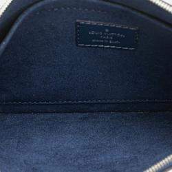 Louis Vuitton Blue Epi Neverfull MM