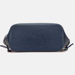 Louis Vuitton Blue Epi Neverfull MM
