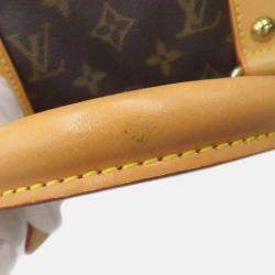 Louis Vuitton Brown Monogram Sac Gymnastique