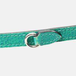 Louis Vuitton Green Monogram Taurillon Illusion Sac Plat XS