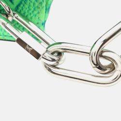 Louis Vuitton Green Monogram Taurillon Illusion Sac Plat XS