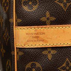 Louis Vuitton Brown Monogram Keepall Bandouliere 50