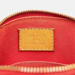 Louis Vuitton Red Monogram Vernis Alma BB