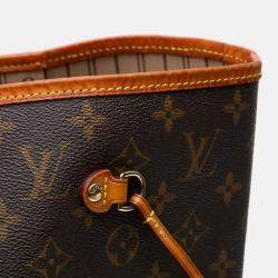 Louis Vuitton Brown Monogram Neverfull MM