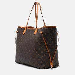 Louis Vuitton Brown Monogram Neverfull MM