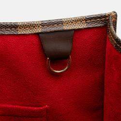 Louis Vuitton Brown Damier Ebene Sac Plat
