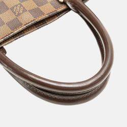 Louis Vuitton Brown Damier Ebene Sac Plat
