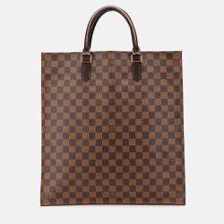 Louis Vuitton Brown Damier Ebene Sac Plat