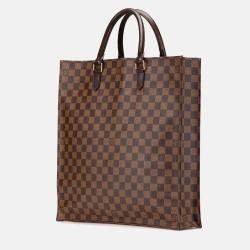 Louis Vuitton Brown Damier Ebene Sac Plat