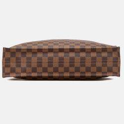 Louis Vuitton Brown Damier Ebene Sac Plat