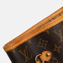 Louis Vuitton Brown Monogram Neverfull MM