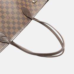 Louis Vuitton Brown Damier Ebene Neverfull MM