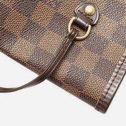 Louis Vuitton Brown Damier Ebene Neverfull MM