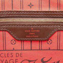 Louis Vuitton Brown Damier Ebene Neverfull MM