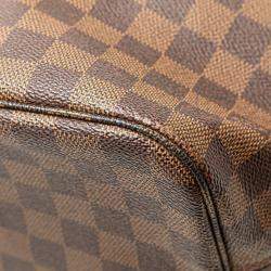 Louis Vuitton Brown Damier Ebene Neverfull MM