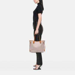 Louis Vuitton White Damier Azur Neverfull MM