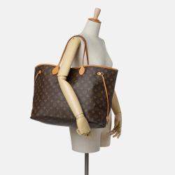 Louis Vuitton Brown Monogram Neverfull GM
