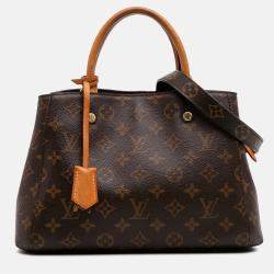 Louis Vuitton Brown Monogram Montaigne MM