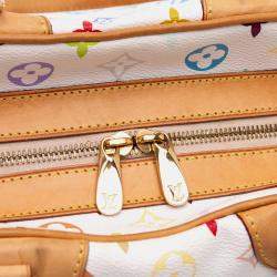 Louis Vuitton White Monogram Multicolore Claudia