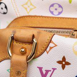 Louis Vuitton White Monogram Multicolore Claudia