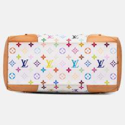 Louis Vuitton White Monogram Multicolore Claudia