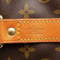 Louis Vuitton Brown Monogram Keepall Bandouliere 55