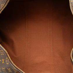 Louis Vuitton Brown Monogram Keepall Bandouliere 55