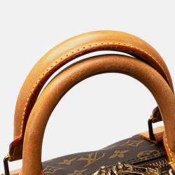 Louis Vuitton Brown Monogram Keepall Bandouliere 55