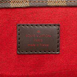 Louis Vuitton Brown Damier Ebene Sac Plat