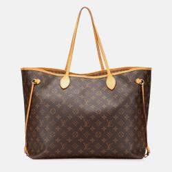 Louis Vuitton Brown Monogram Neverfull GM