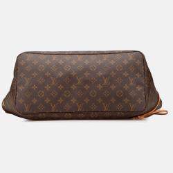 Louis Vuitton Brown Monogram Neverfull GM
