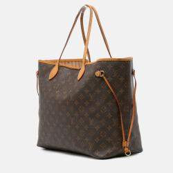Louis Vuitton Brown Monogram Neverfull GM