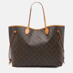 Louis Vuitton Brown Monogram Neverfull GM