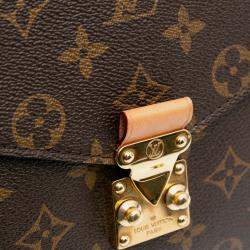 Louis Vuitton Brown Monogram Pochette Metis