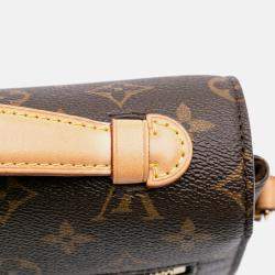 Louis Vuitton Brown Monogram Pochette Metis