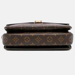 Louis Vuitton Brown Monogram Pochette Metis