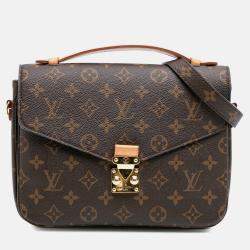 Louis Vuitton Brown Monogram Pochette Metis