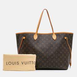 Louis Vuitton Brown Monogram Neverfull GM